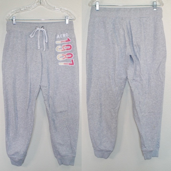 Aeropostale Ombré 1987 Jogger Sweatpants — Size Large - Picture 2 of 11